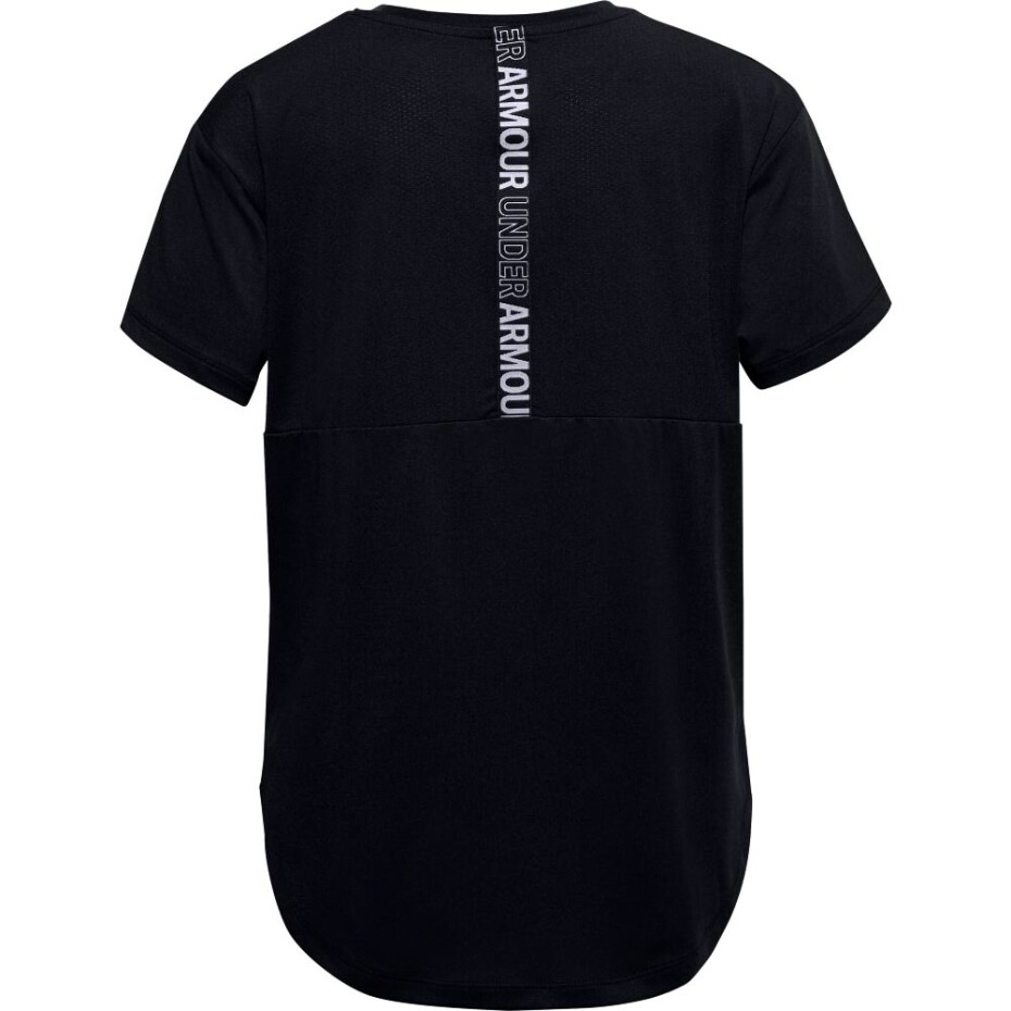 Dívčí tričko Under Armour HeatGear SS Black S - main (2)