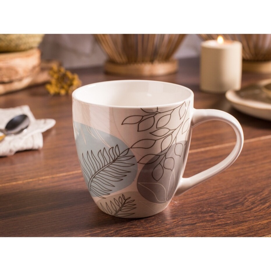 Altom Porcelánový hrnek Listy, 400 ml - main (2)