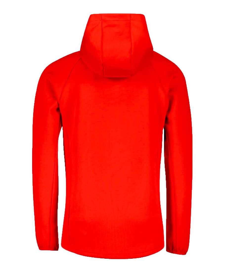 Pánská mikina CCM  LOCKER ROOM FLEECE FULL ZIP HOODIE Red XXL - main (1)
