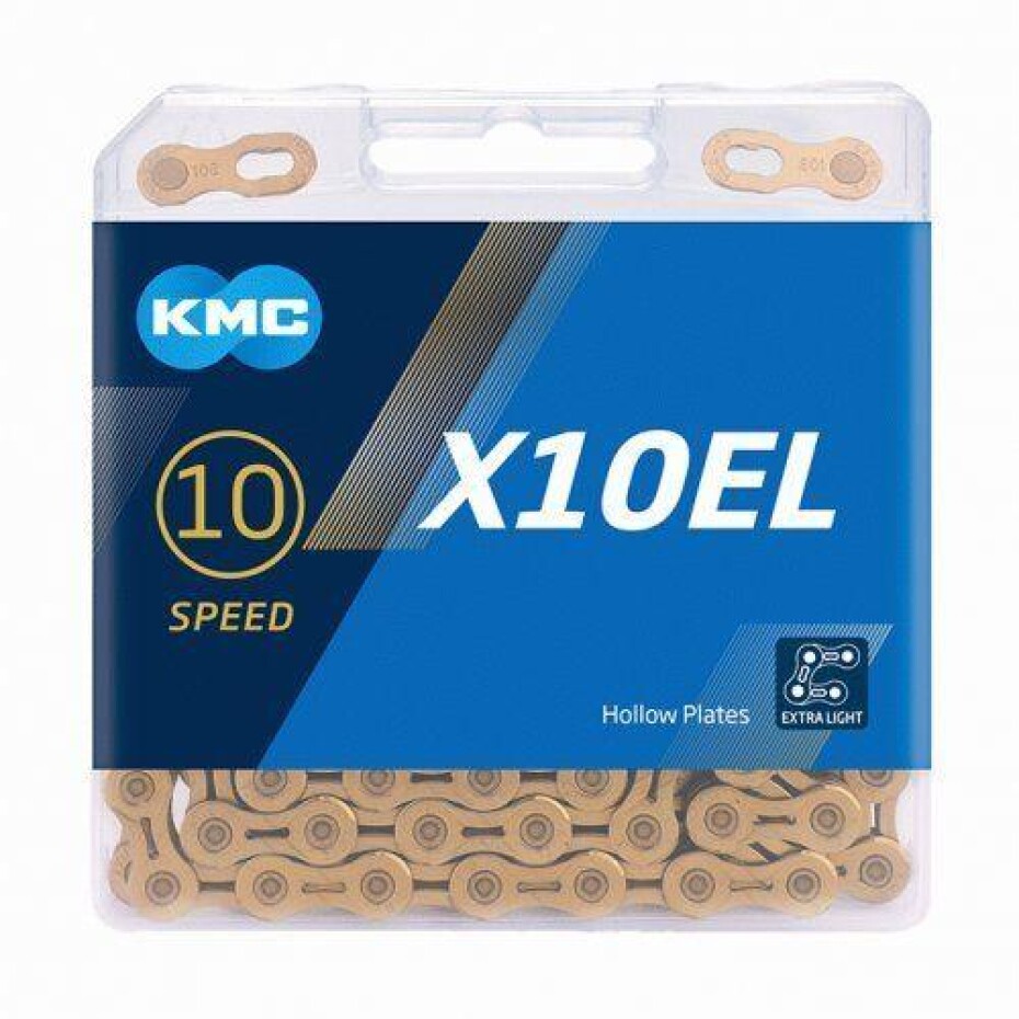 Kmc X10 EL Zlatý BOX řetěz - main (0)