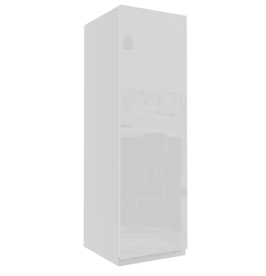 ArtExt Kuchyňská skříňka horní vysoká FLORENCE lesk | W4 30 Barva korpusu: Bílá - main (1)