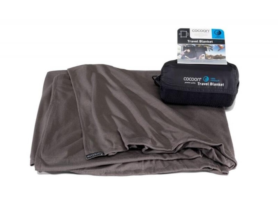 Cocoon cestovní deka Coolmax charcoal - main (0)