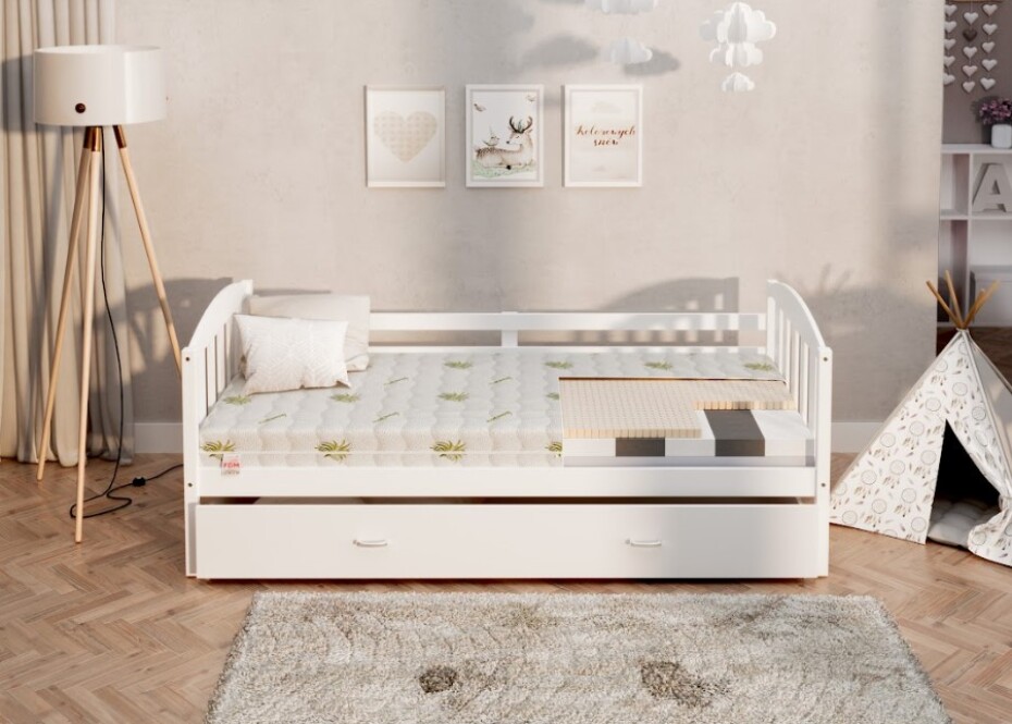 FDM Pěnová matrace CORATO Aloe | 80 x 180 cm - main (3)