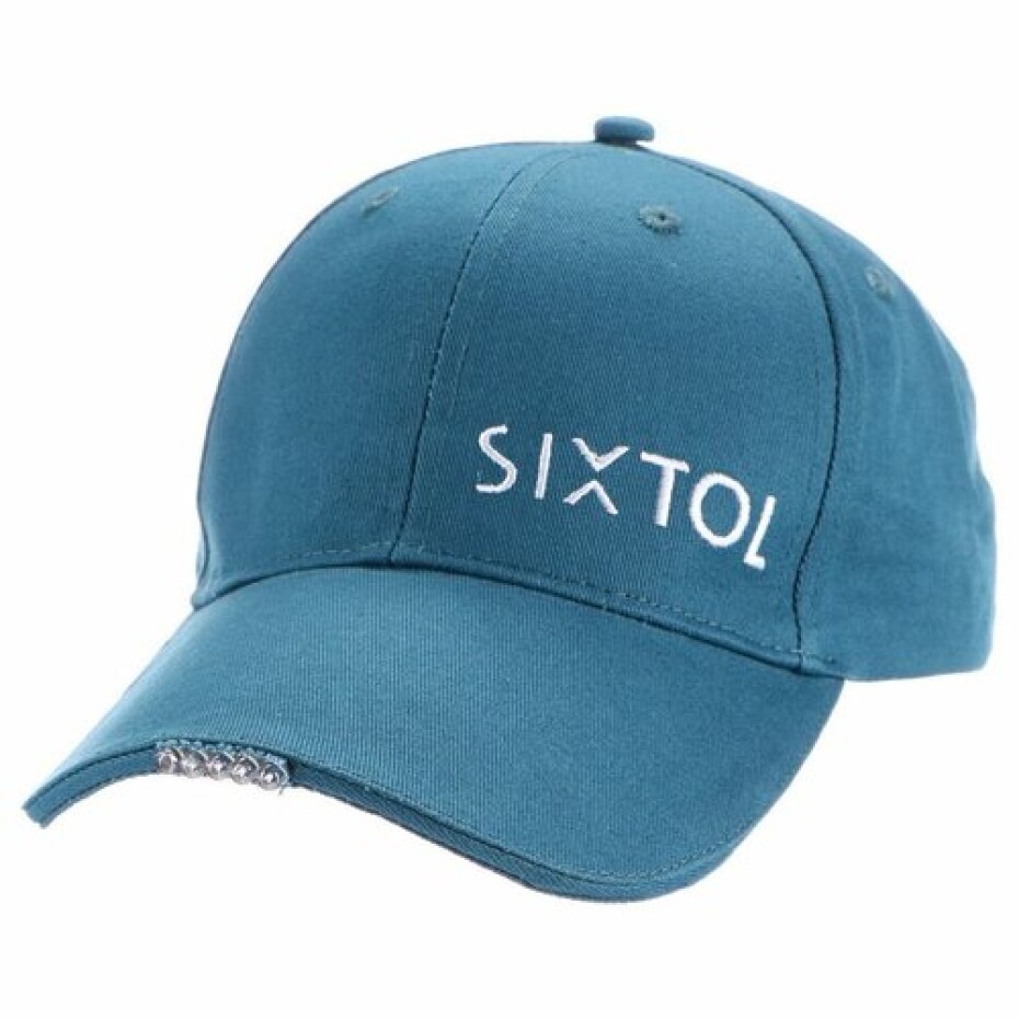 Sixtol Kšiltovka s LED světlem B-CAP 25lm, USB, uni, modrá - main (0)
