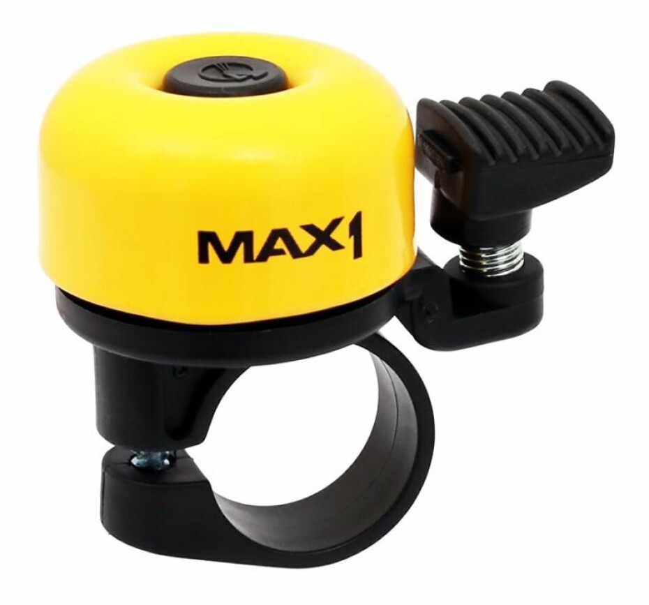 Velobel Zvonek MAX1 mini žlutý - main (0)