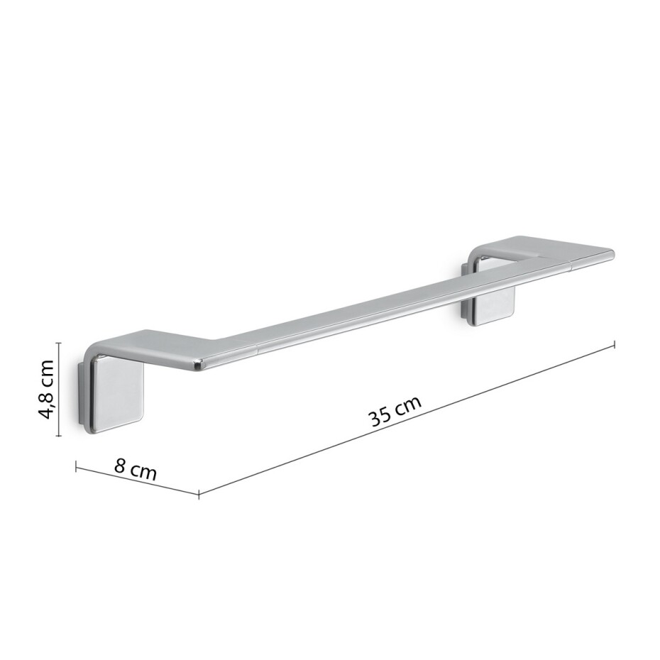 GEDY A9213513 Il Giglio držák ručníků 35 x 8 cm, chrom - main (2)