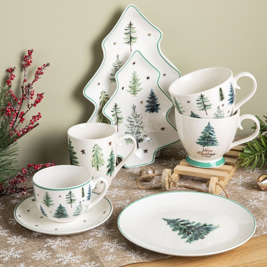 Florina Porcelánový talíř Winterland, 29 x 24 cm - main (1)