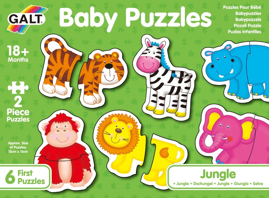Puzzle pro nejmenší - Zvířátka v džungli 2. - main (0)