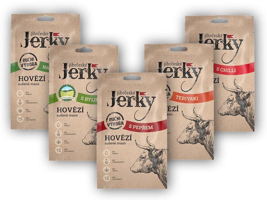 Jihočeské Jerky Hovězí 20g - main (0)