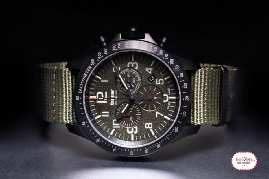 Traser P67 Officer Pro Chronograph Green Nato - main (1)