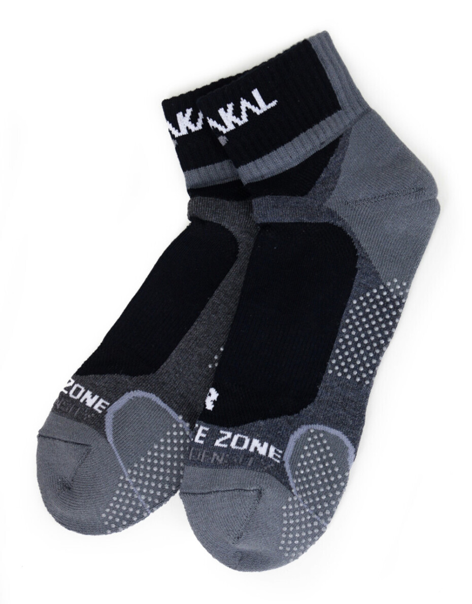 Ponožky Karakal  Socks Quad Density X4 Ankle Black/grey-41-47 - main (0)
