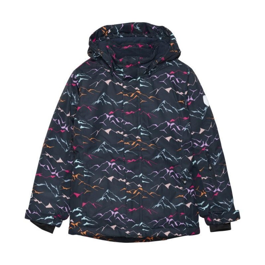 Color Kids Ski Jacket - AOP total eclipse - main (0)