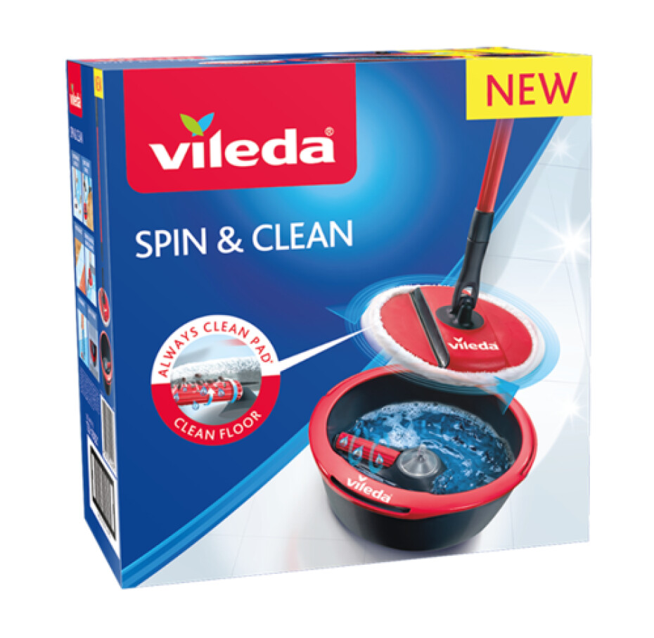 VILEDA Vileda Spin & Clean mop 161821  - main (8)