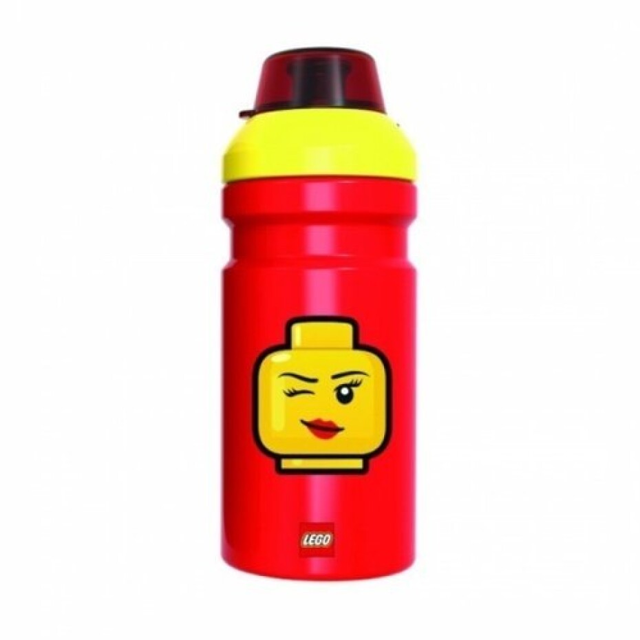 Láhev na pití LEGO ICONIC Girl - žlutá/červená - main (0)