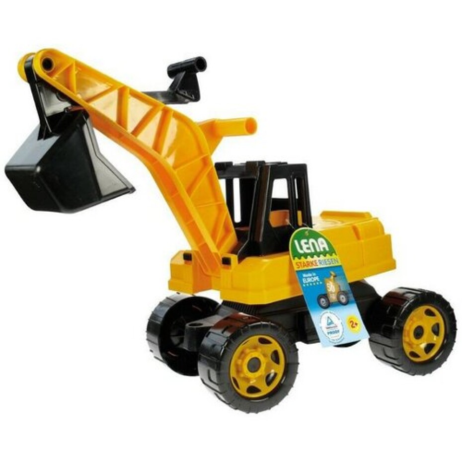 Lena Giga Trucks Bagr žluto-černá, 70 cm - main (1)