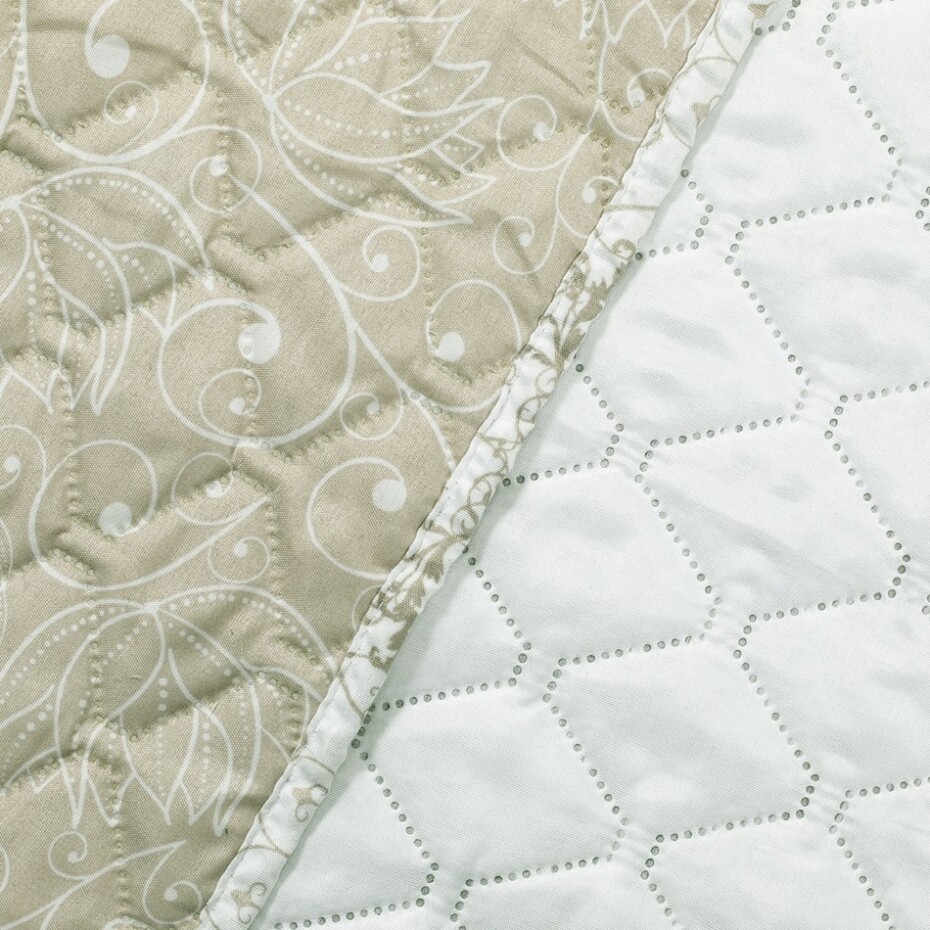 DecoKing Přehoz na postel Alhambra béžová, 170 x 210 cm - main (4)