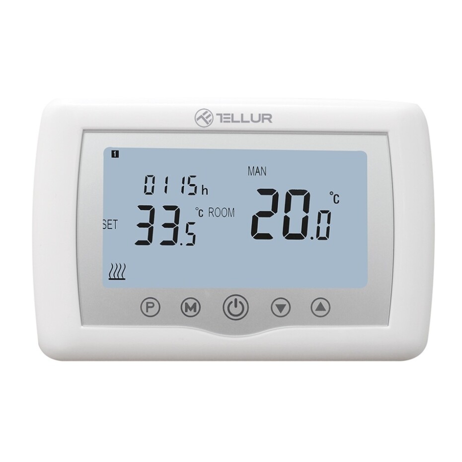 Tellur WiFi smart termostat, bílý - main (0)