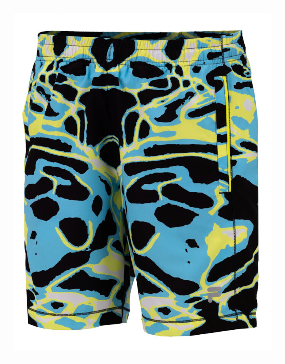 Pánské šortky Fila  Shorts Constantin Black/Evening Primrose XL - main (0)