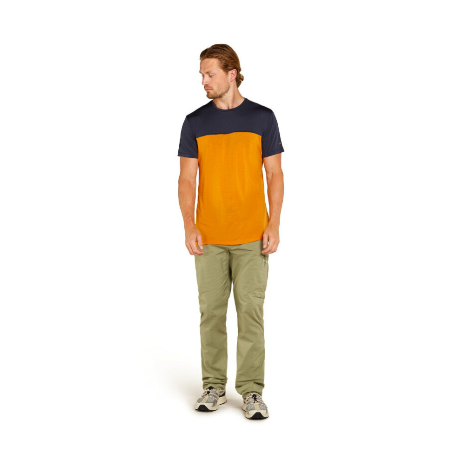 Pánské tričko Icebreaker Merino Cool-Lite Sphere III SS T Colour Ray/Graphite/Cb L - main (2)