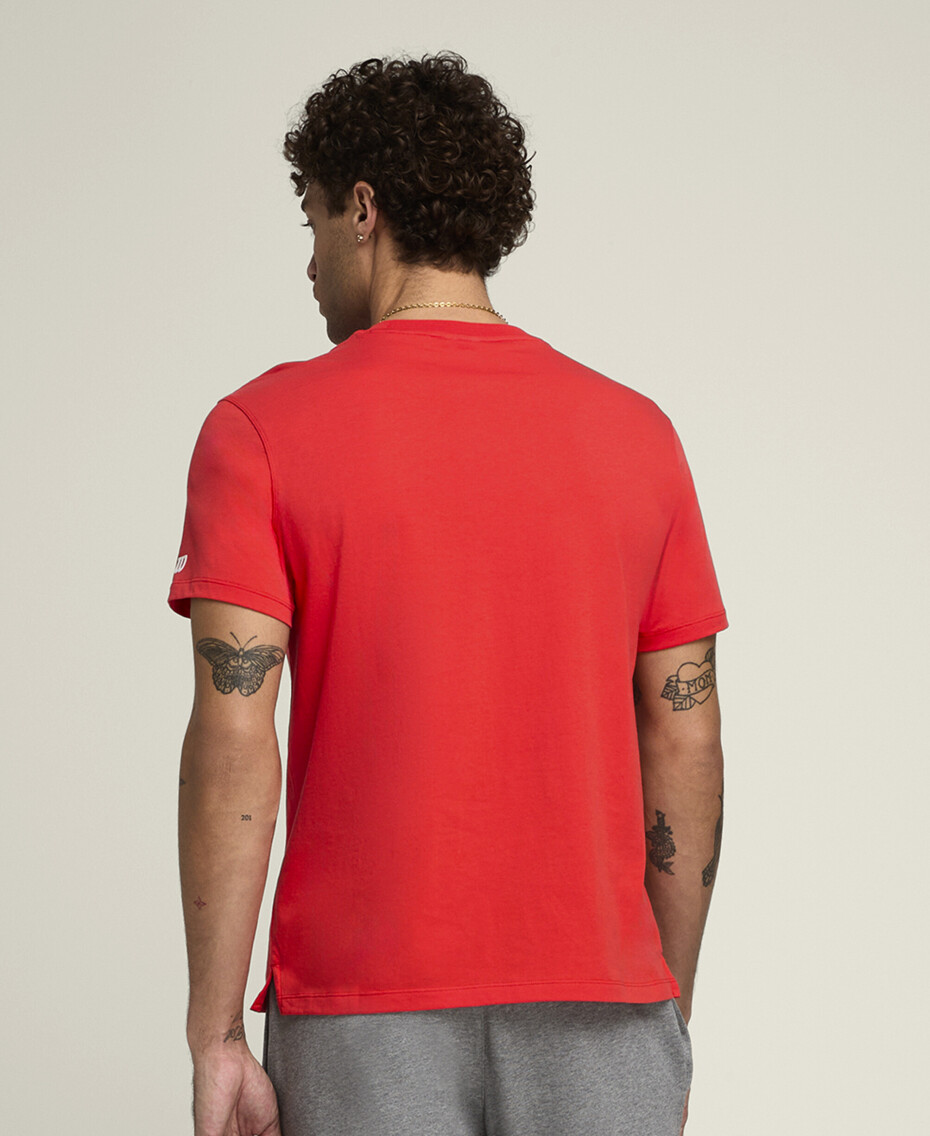 Pánské tričko Wilson  M  Team Graphic Tee Infrared S - main (6)