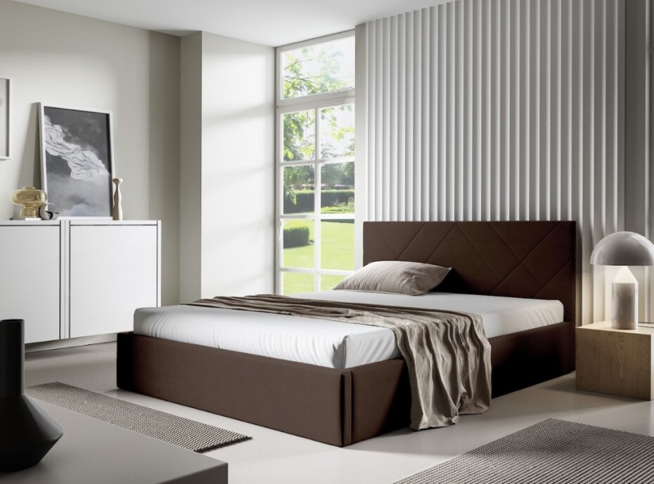 ArtPK Manželská postel LUCY 05 | 160 x 200 cm Barva: Trinity 02 - main (10)