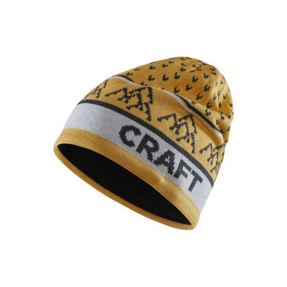 Craft CORE Backcountry Knit čepice - žlutá (S) - main (0)