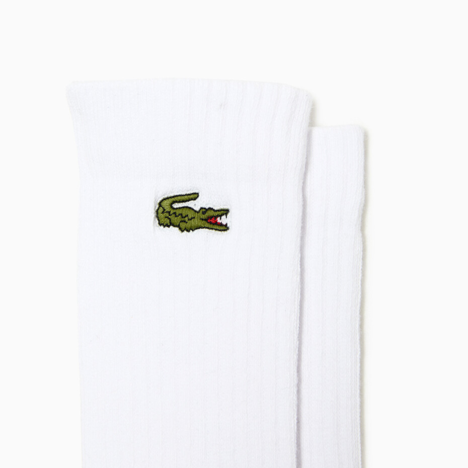Ponožky Lacoste  Core Performance Socks White  EUR 47-50 - main (1)