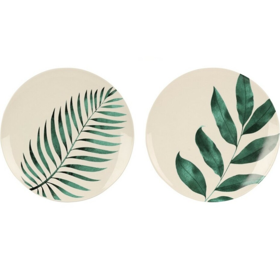 Porcelánový dezertní talíř Leaf, pr. 20,5 cm - main (0)