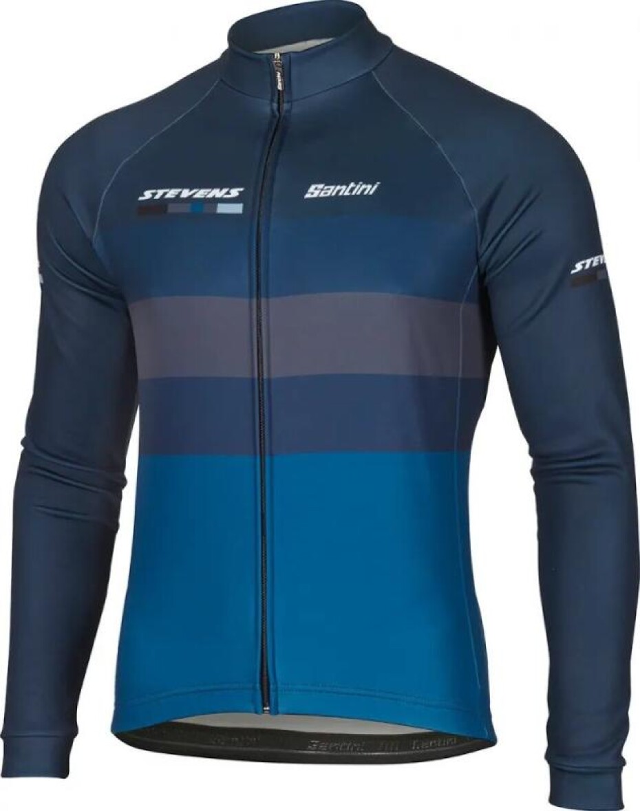 Stevens Aero Equipe Tmavě Modrý Dlouhý Rukáv dres - main (0)