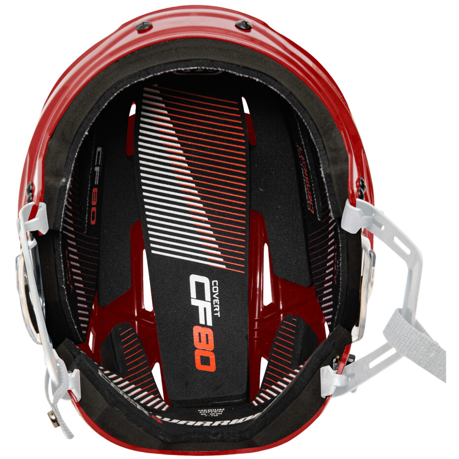 Hokejová helma Warrior Covert CF 80 Red Senior S - main (1)