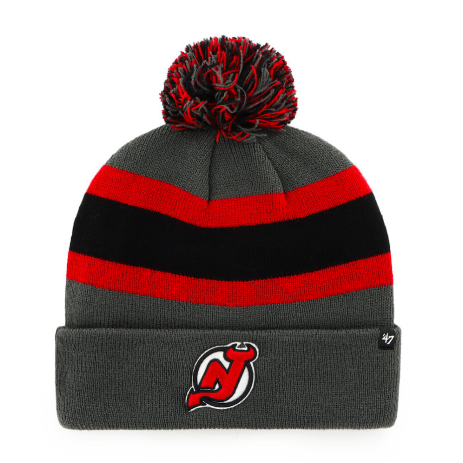Zimní čepice 47 Brand  NHL New Jersey Devils Breakaway '47 CUFF KNIT - main (0)