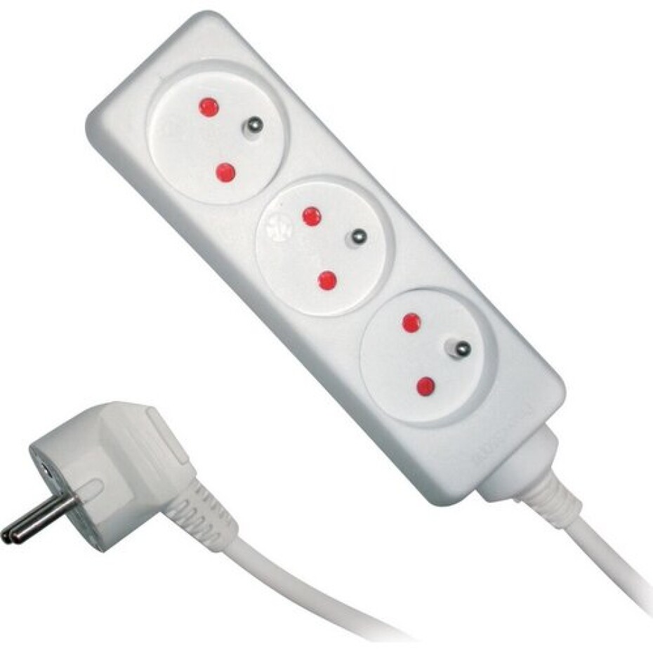 Retlux RPC 02 Prodlužovací kabel, 3 zásuvky, 2,2 m - main (0)