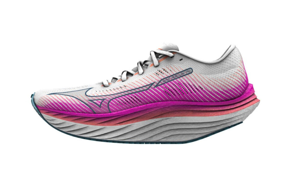 Dámská běžecká obuv Mizuno Wave Rebellion Pro White/Silver/807 C  UK 4 - main (1)