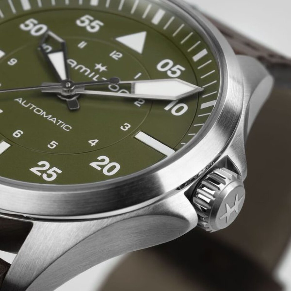 Hamilton Khaki Aviation Pilot Day Date Auto 39mm H76305560 - main (5)