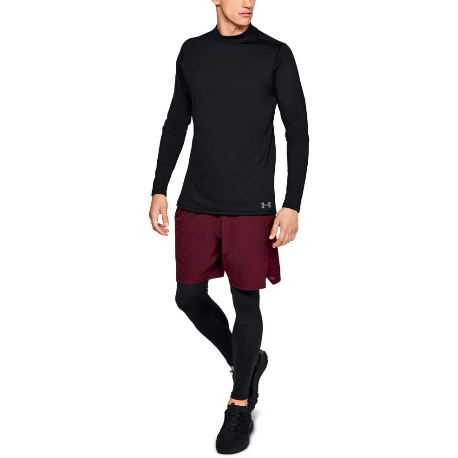 Under Armour CG Armour Mock Fitted-BLK - main (3)