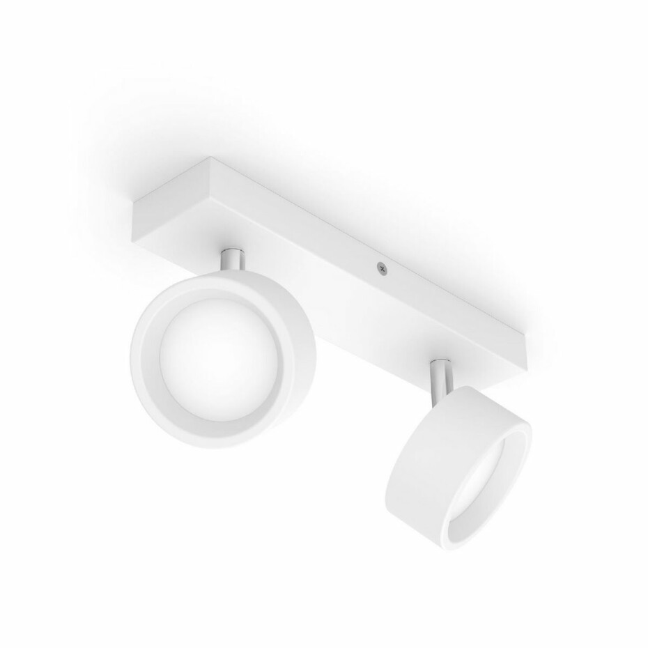 Philips 8720169174764 bodové LED svítidlo Bracia, bílá, 2x 5,5 W 2x550lm 2700K IP20 - main (0)