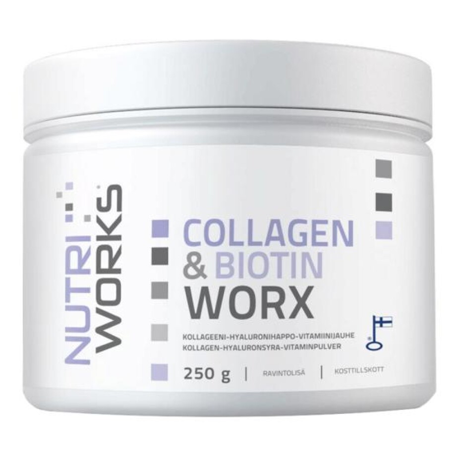 NutriWorks Collagen Biotin Worx 250g - main (0)