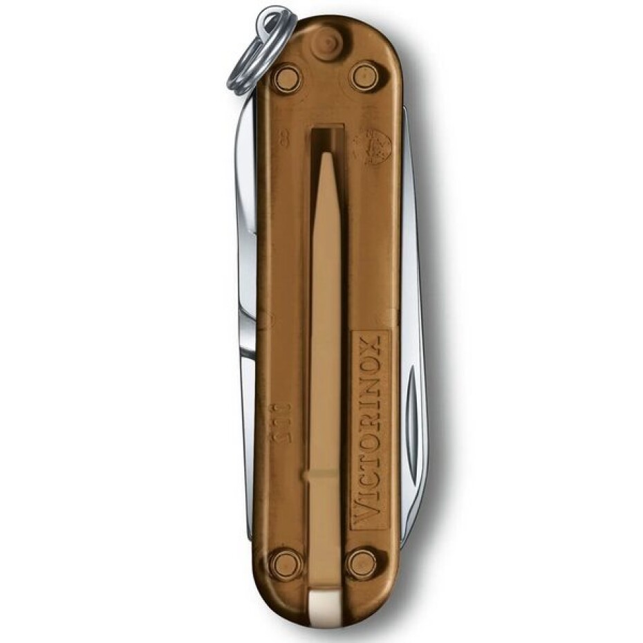 Nůž Victorinox Classic SD Transparent Colors Chocolate Fudge - main (2)
