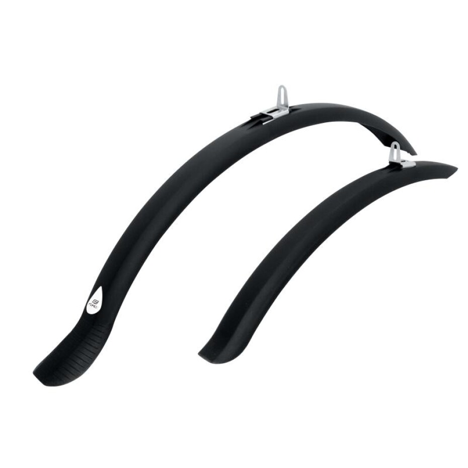 Force Blatníky 26 - 28" prodloužené, plast, černé - main (0)