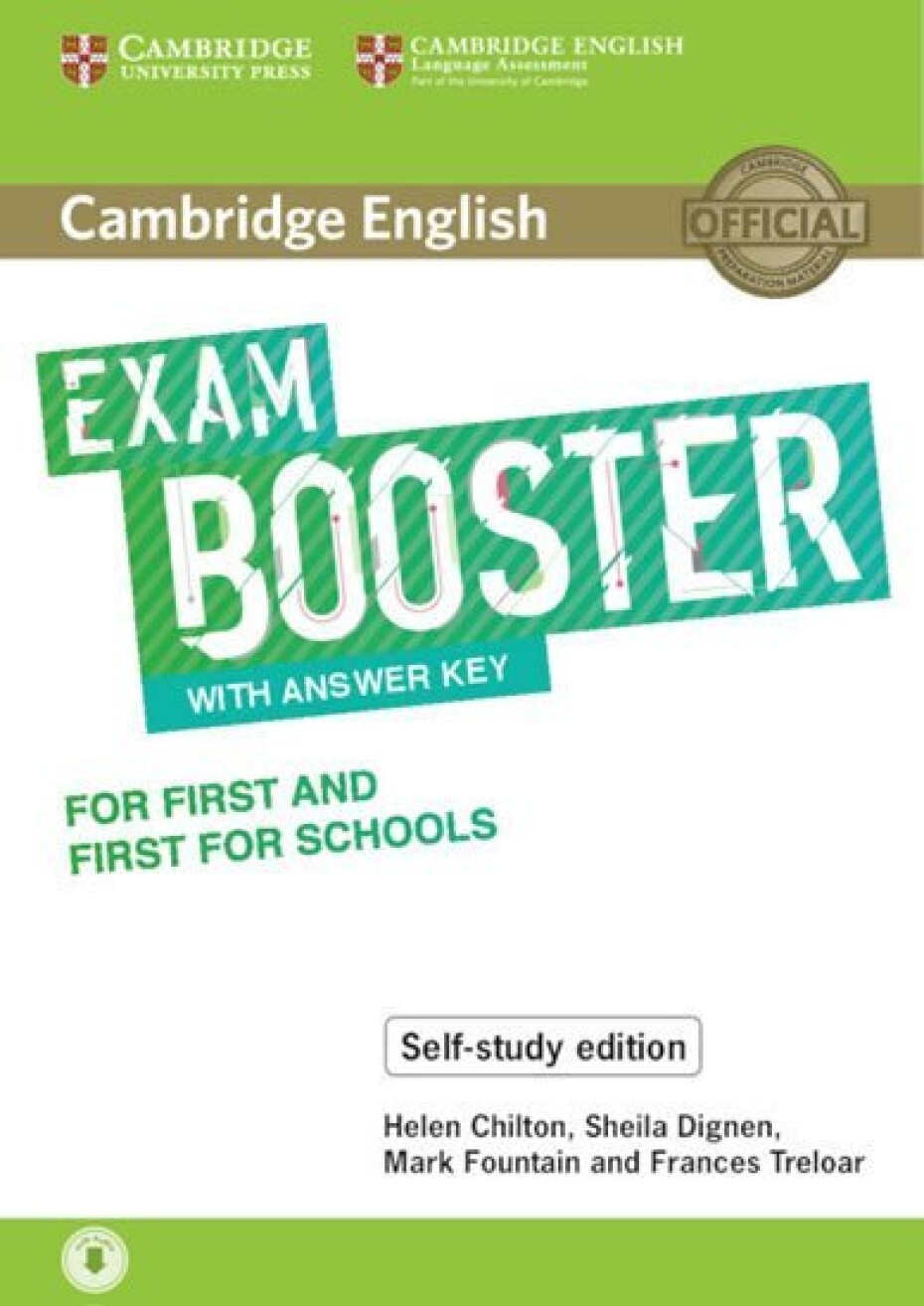 Cambridge English Booster with Answer Key for First and First for Schools  - Self-study Edition - main (0)