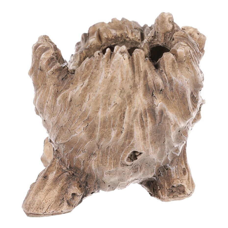 Obal na květiny Kořen, 11 x 21 x 11 cm, polyresin - main (2)