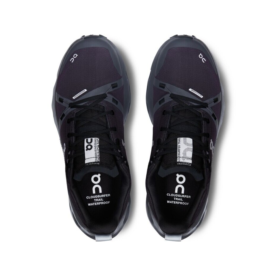 Dámská běžecká obuv On Cloudsurfer Trail WP Black/Eclipse  EUR 39 - main (2)