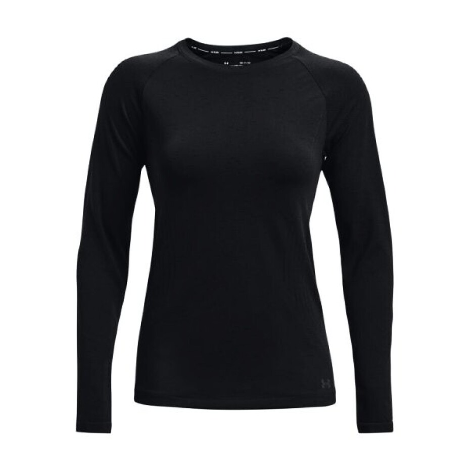 Dámské tričko Under Armour  Seamless Run LS-BLK L - main (0)