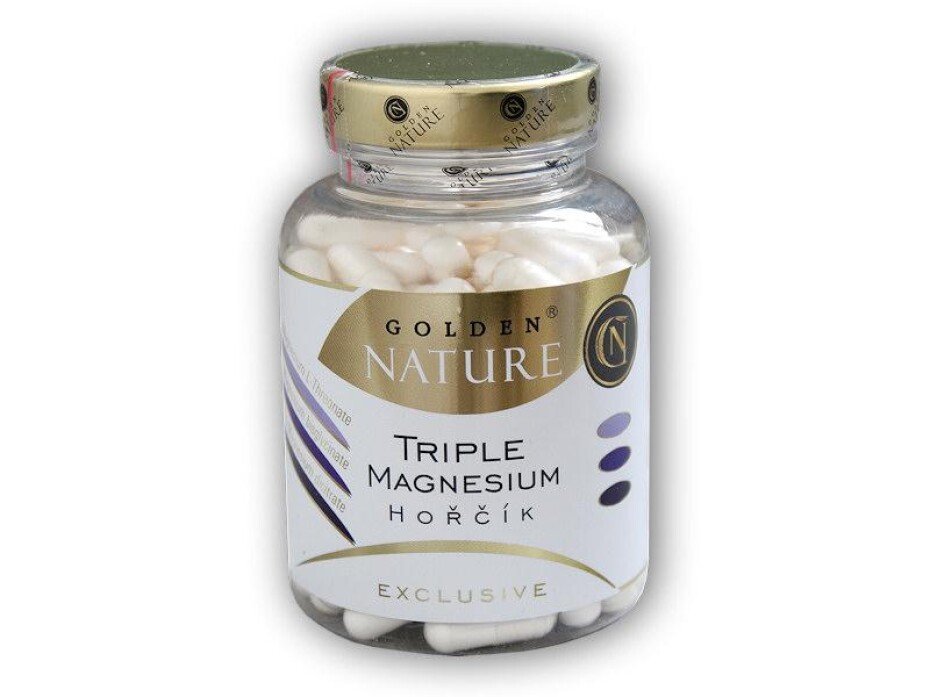 Golden Natur Exclusive Triple magnesium-hořčík 100 kapslí - main (0)
