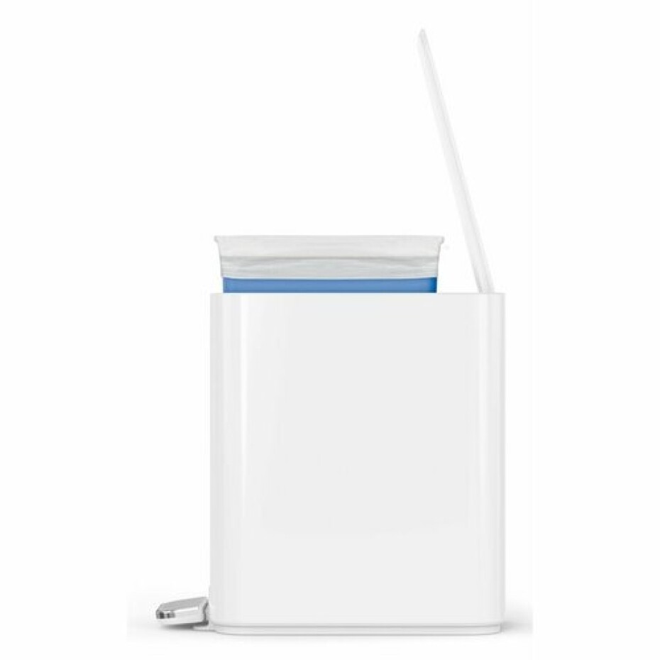 Simplehuman Úzký pedálový koš 5 l, bílá - main (5)