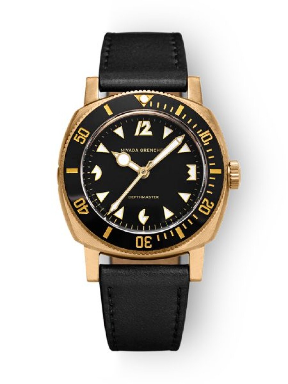 Nivada Grenchen Depthmaster Bronze - Brown Leather - main (1)