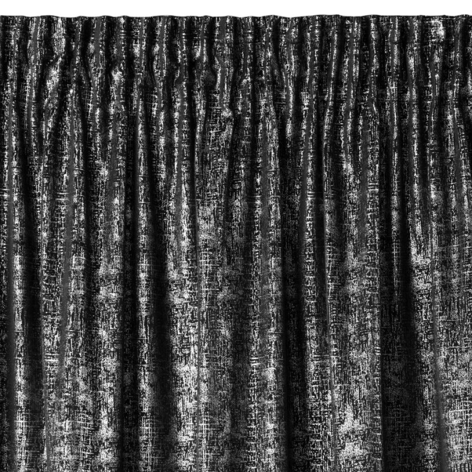 ArtFir Závěs CYPHER P | černá 140 x 270 cm - main (3)