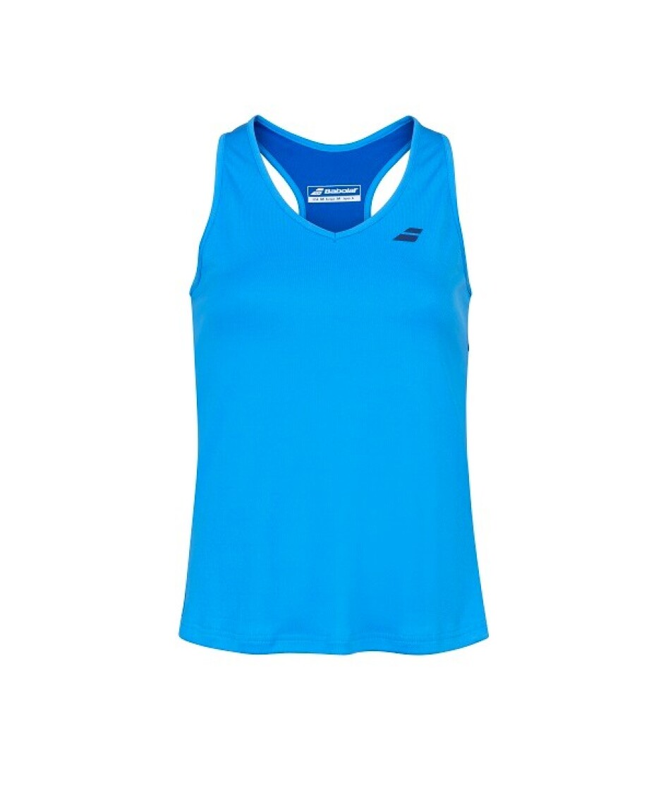 Dámské tílko Babolat  Play Tank Top Blue L - main (2)