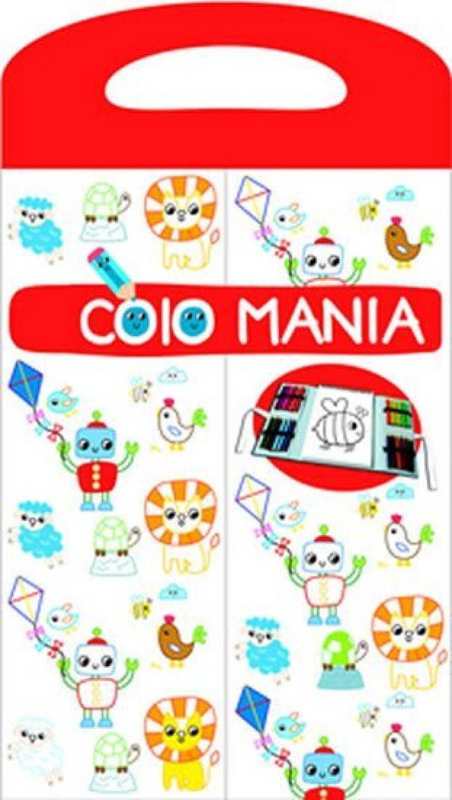 Omalovánka Colomania červená - main (0)