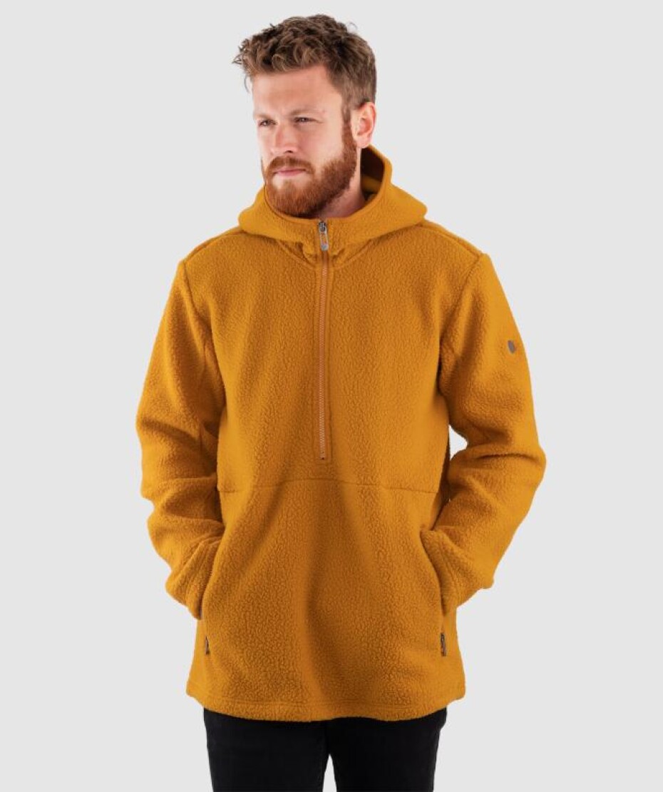 Woox Fleecová Mikina Attu Buckthorn Brown - main (0)